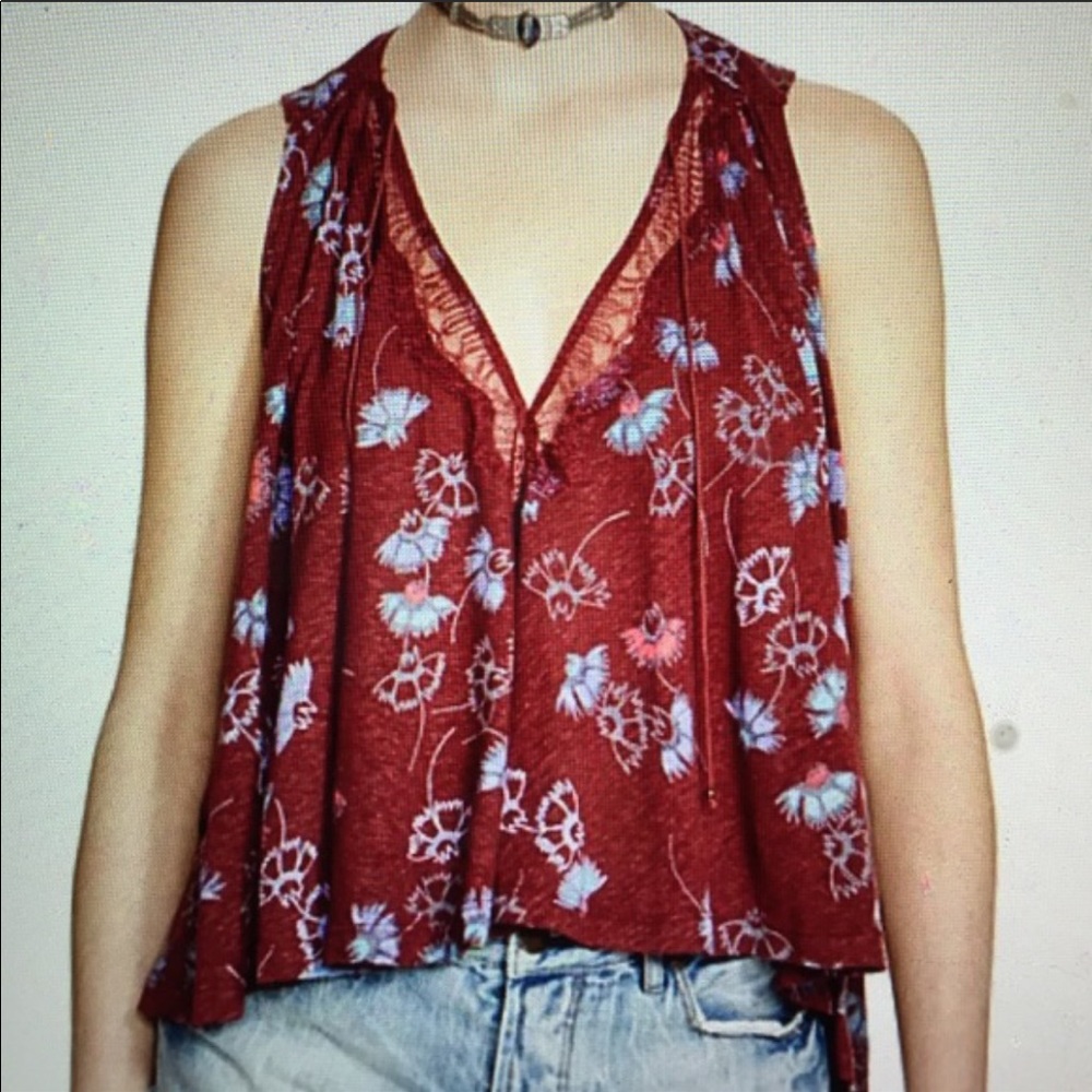 Free people flowy top